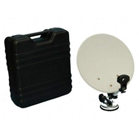 HOMEVISION TECHNOLOGY 14 Inch - 35x40cm DigiMonster Camping set Dish in Plastic Case with 1 x Dual LNB DWD35T
